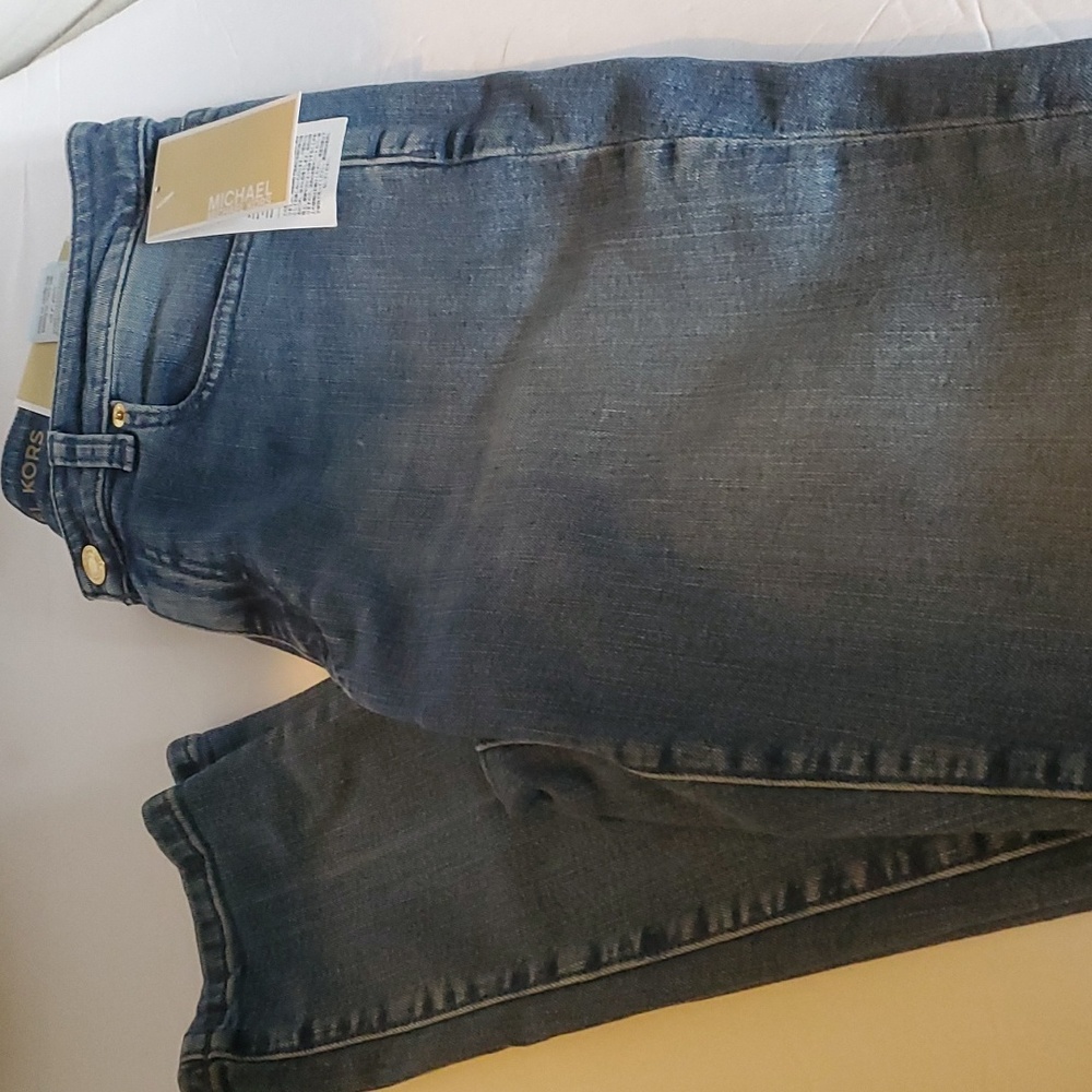 Micheal Kors Skinny Jeans. Size 4. Union Wash Blue. New With Tags